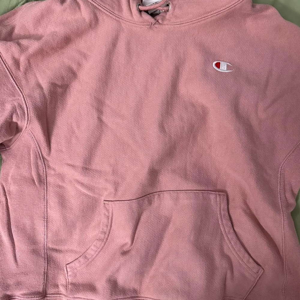 Champion pink hoodie